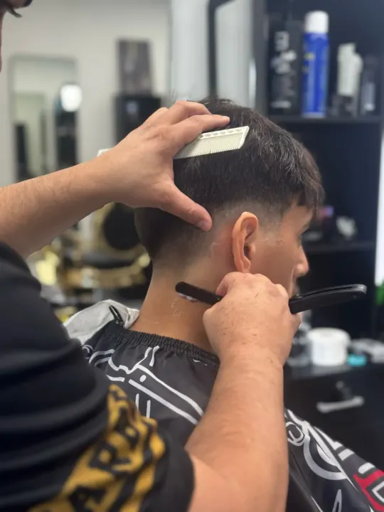 Barber styling and detail work