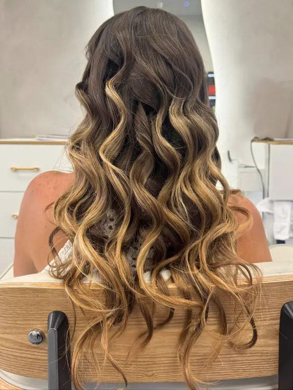 A finished salon look